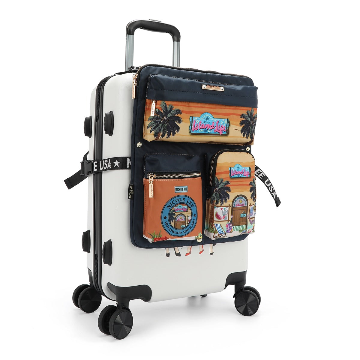 Product image 12 for Раница Nicole Lee, 36x29x3.5 cm, Sun&Sand