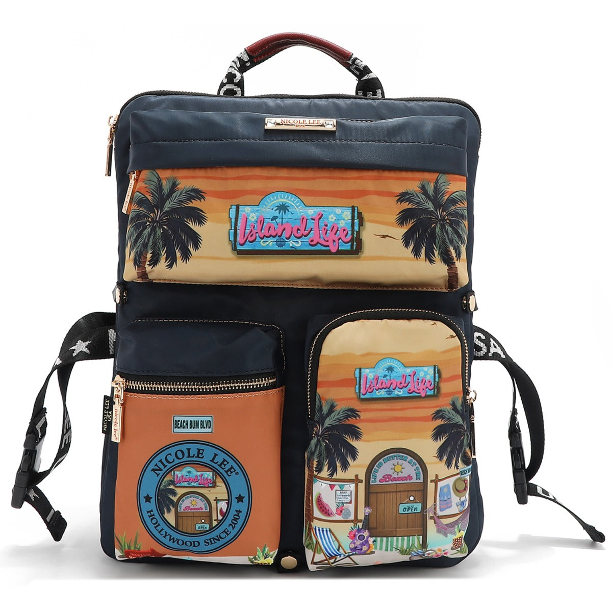 Product image 1 for Раница Nicole Lee, 36x29x3.5 cm, Sun&Sand