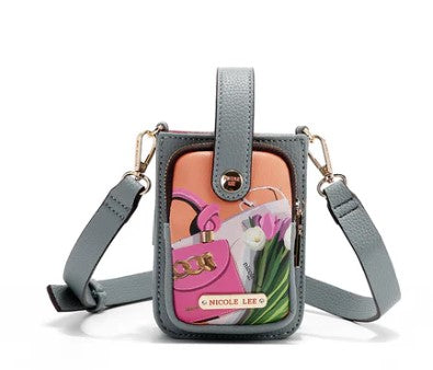 Main image for Чанта Nicole Lee, 8.5x12x6 cm, BLOSSOM
