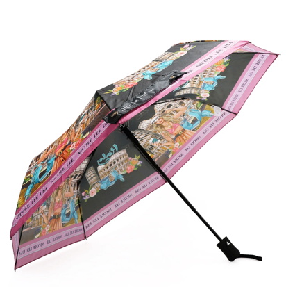 Product image 1 for Сгъваем чадър Nicole Lee, Martha Travels Italy