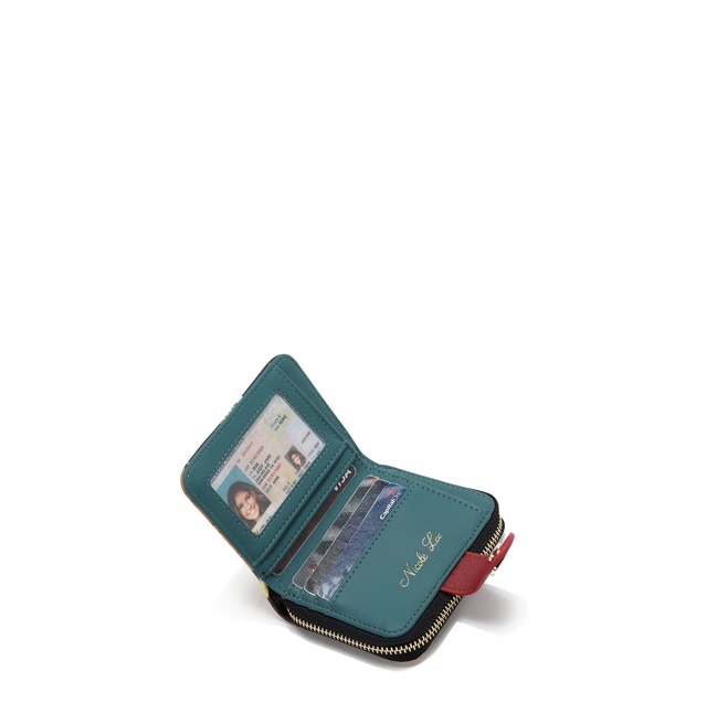 Product image 4 for Портмоне Nicole Lee, 8.8x10.8x3.8cm,Violet Blossom