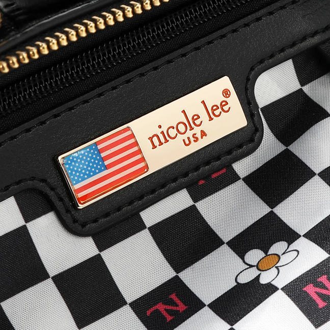 Product image 15 for Чанта Nicole Lee, 34.5x23x8.5 cm, Violet Blossom