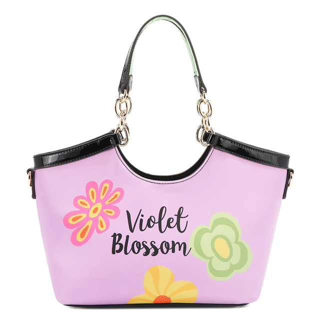 Product image 11 for Чанта Nicole Lee, 34.5x23x8.5 cm, Violet Blossom