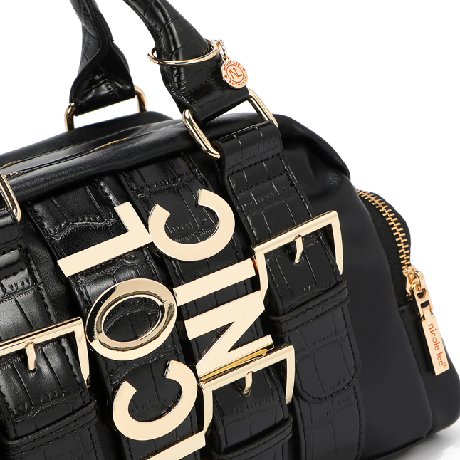 Product image 10 for Чанта Nicole Lee, 25x17x11.5 cm, черна