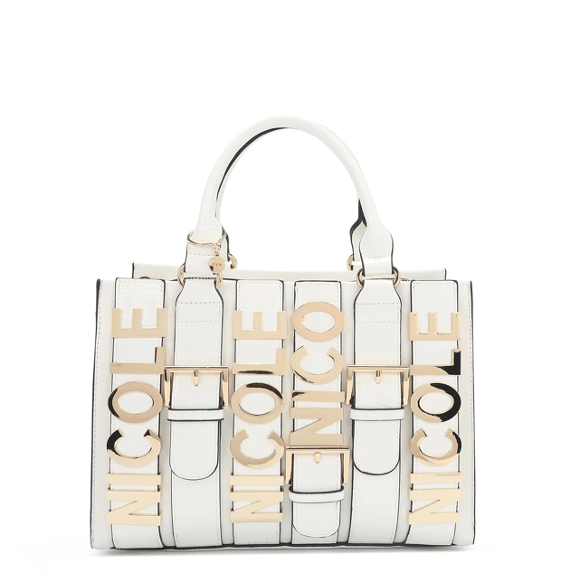 Product image 2 for Чанта Nicole Lee, 32.5x23x16 cm, бяла