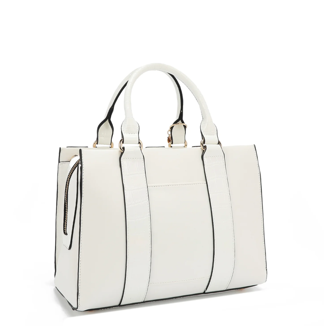 Product image 5 for Чанта Nicole Lee, 32.5x23x16 cm, бяла