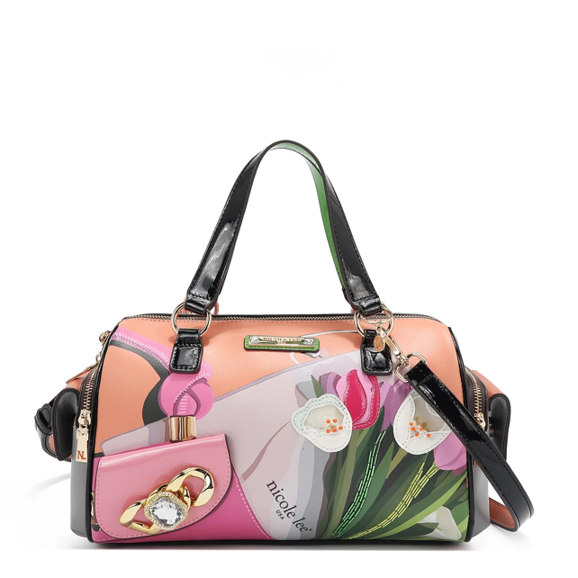 Product image 10 for Чанта Nicole Lee, 31x22.5x13.5 cm, Violet Blossom