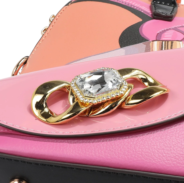 Product image 12 for Чанта Nicole Lee, 31x22.5x13.5 cm, Violet Blossom