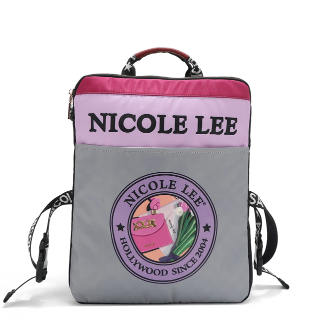 Product image 3 for Раница Nicole Lee, 36x29x3.5 cm, Violet Blossom