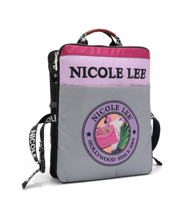 Product image 4 for Раница Nicole Lee, 36x29x3.5 cm, Violet Blossom