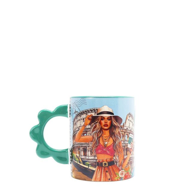 Main image for Керамична чаша Nicole Lee, 500ml, Martha Italy