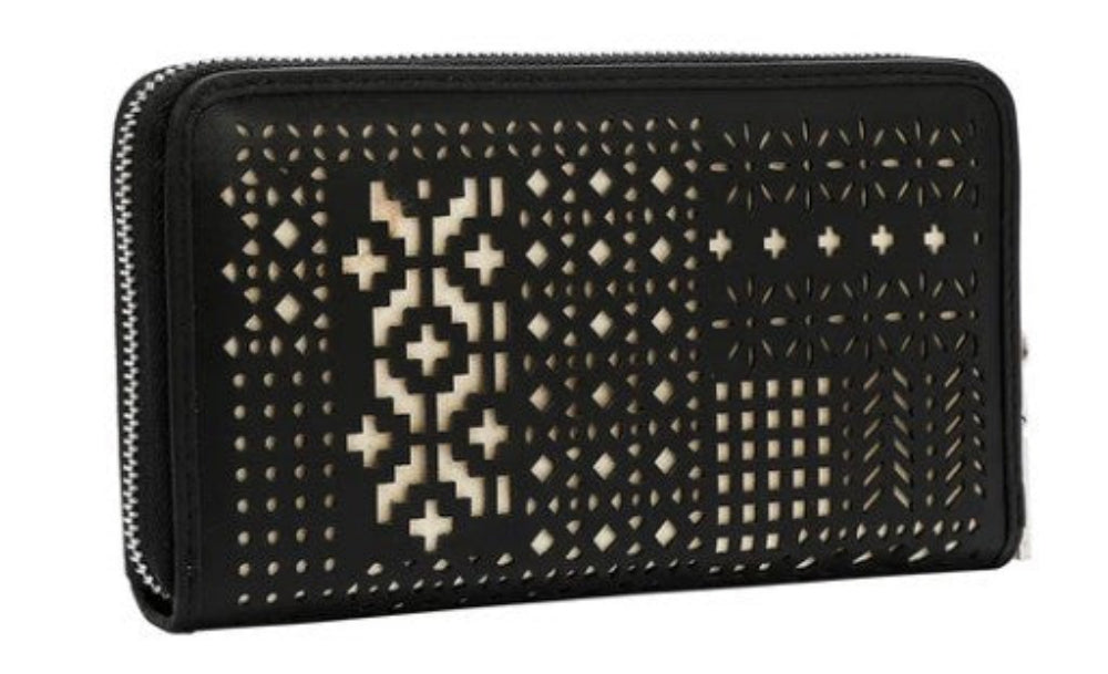 Product image 2 for Портфейл Nicole Lee, 20.3x10.7x5 cm, ЧЕРЕН