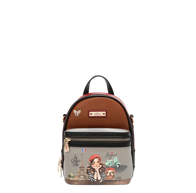 Product image 1 for Раница Nikky 17х22х9cm, Eiffel dreams