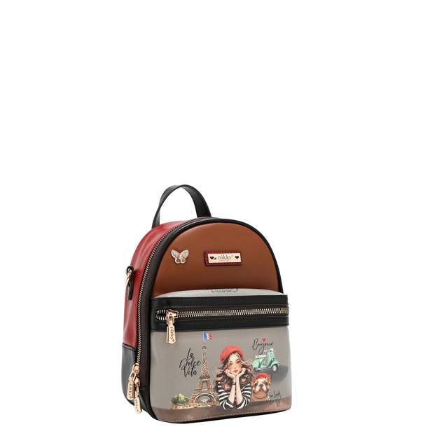 Product image 2 for Раница Nikky 17х22х9cm, Eiffel dreams