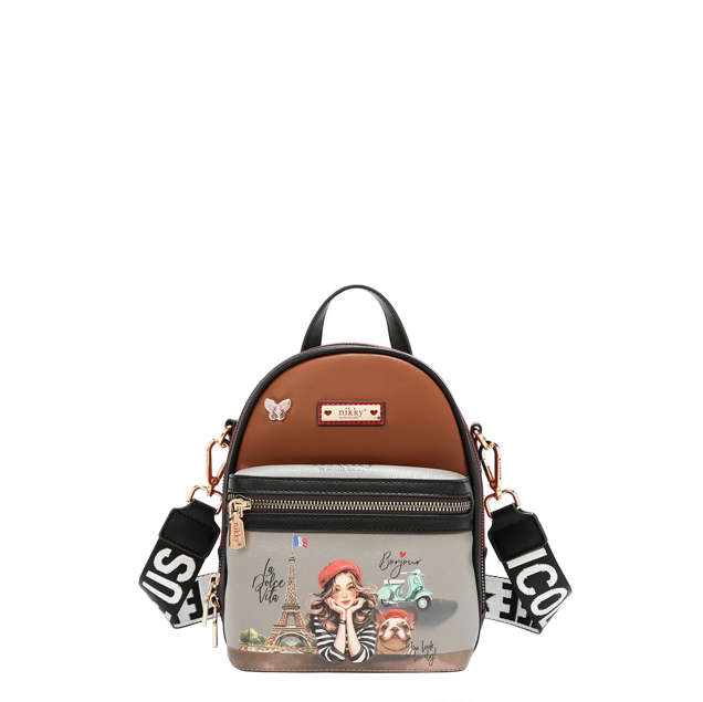 Product image 5 for Раница Nikky 17х22х9cm, Eiffel dreams