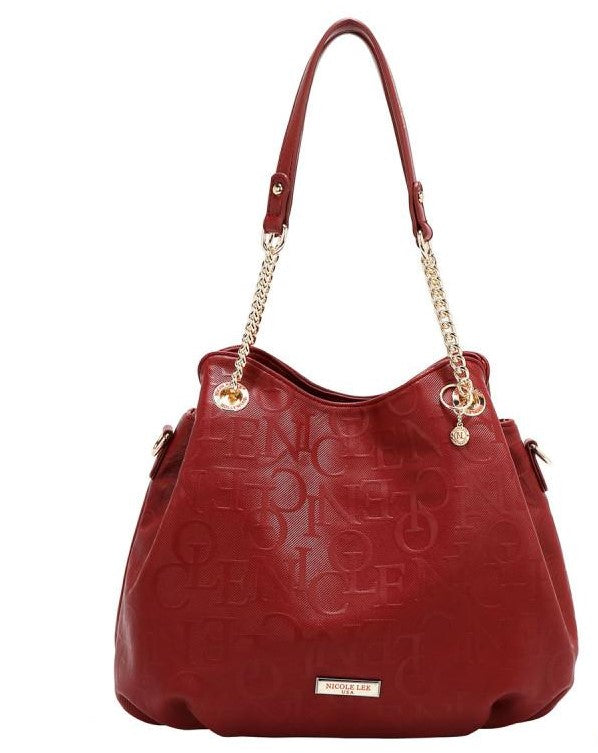 Product image 1 for Чанта Nicole Lee, 35x25.5x13 cm, БОРДО
