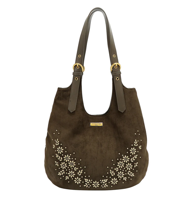 Product image 1 for Чанта Nicole Lee, 33x14.6x29.2 cm, тъмнозелена