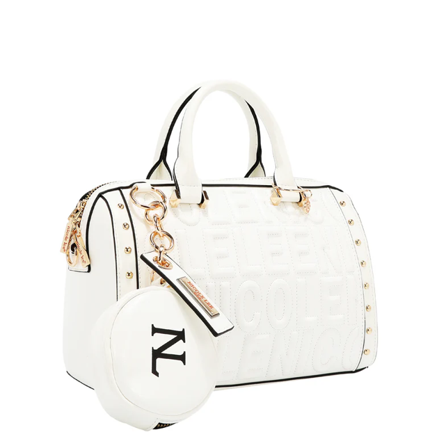 Product image 2 for Чанта Nicole Lee, 22.2x7.6x11.4 cm, бяла