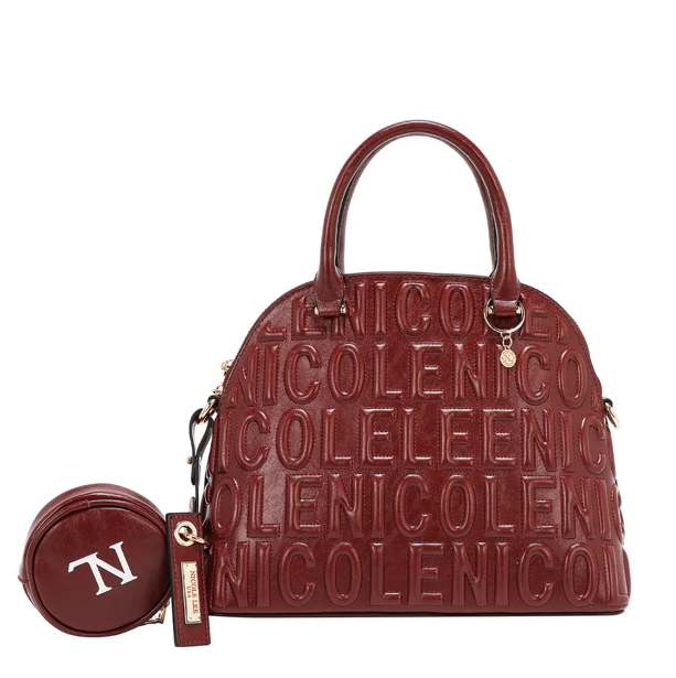 Product image 6 for Чанта Nicole Lee, 31x24.5x13 cm, бордо
