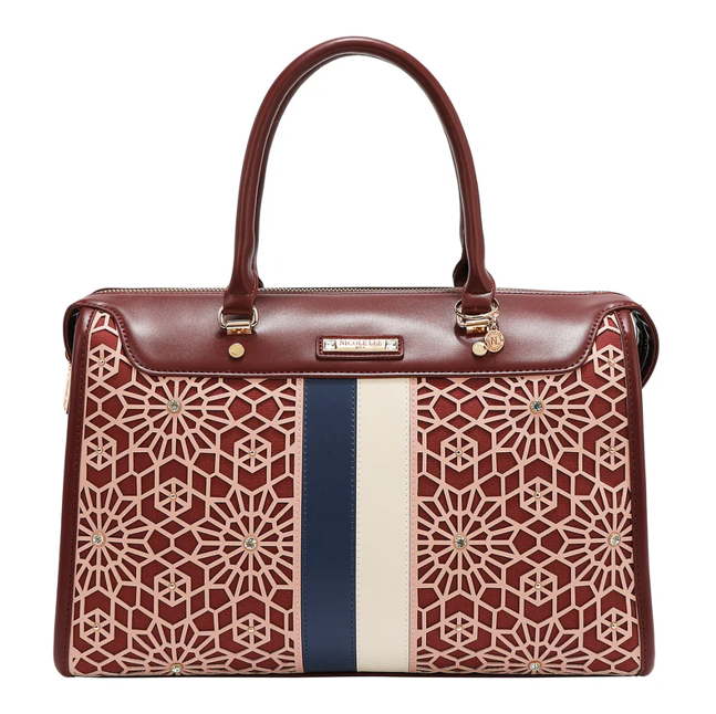 Product image 2 for Чанта Nicole Lee, 35.5x22x15.5 cm, бордо