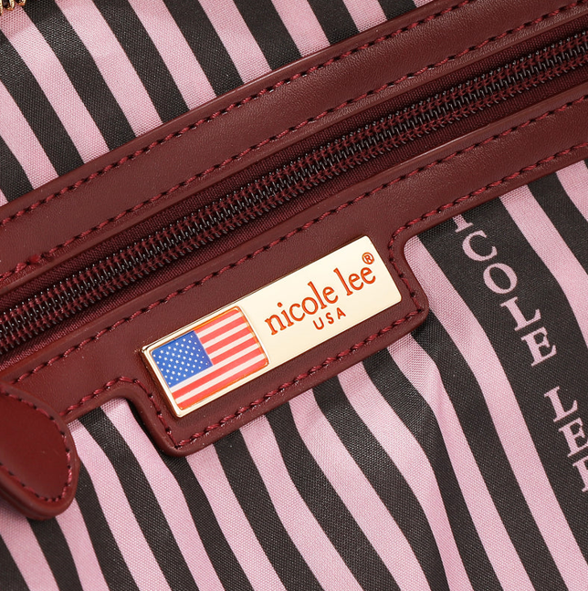 Product image 6 for Чанта Nicole Lee, 35.5x22x15.5 cm, бордо