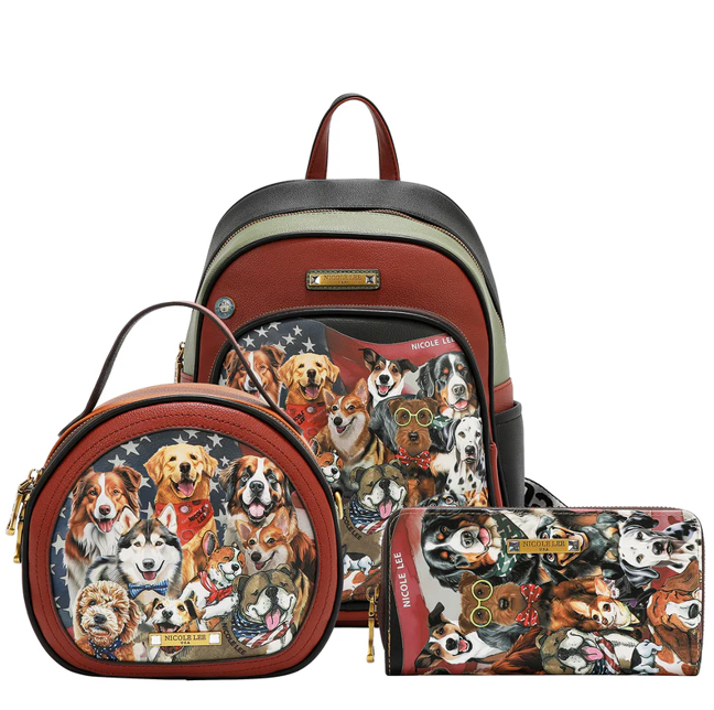 Product image 1 for Комплект 2 чанти и портфейл Nicole Lee, Best smile