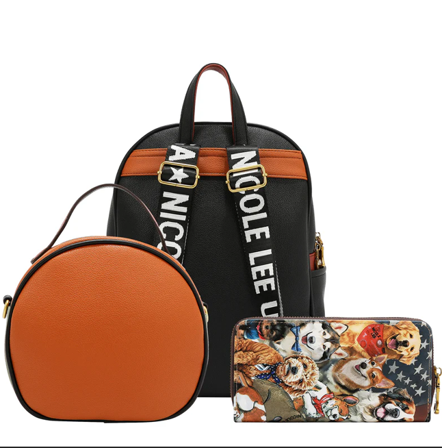 Product image 2 for Комплект 2 чанти и портфейл Nicole Lee, Best smile