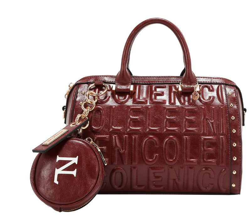 Product image 1 for Чанта Nicole Lee, 22.2x7.6x11.4 cm, БОРДО