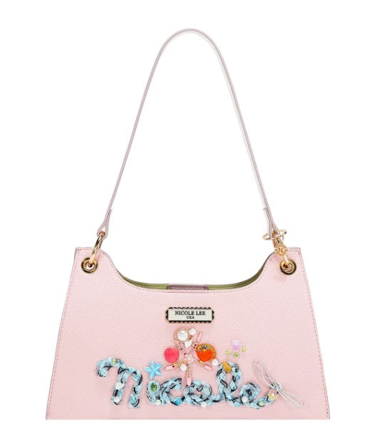 Product image 1 for Чанта Nicole Lee, 28.5x18x6 cm, РОЗОВ