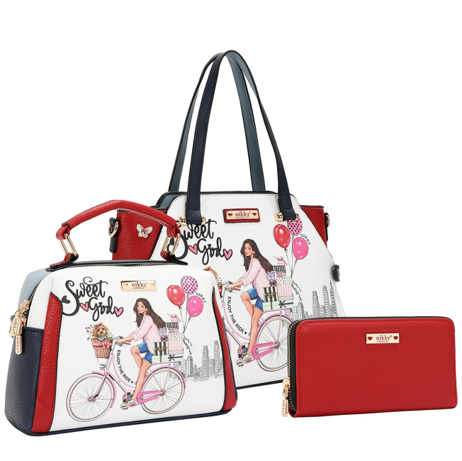 Product image 3 for Комплект Nikky, 2 чанти и портфейл, Sweet Girl