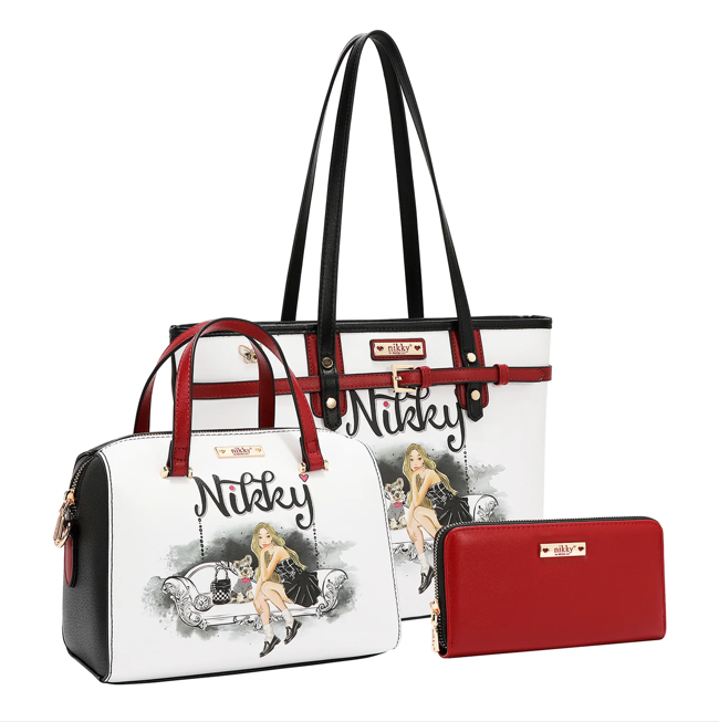 Product image 3 for Комплект Nikky, 2 чанти и портфейл, Angel from Above