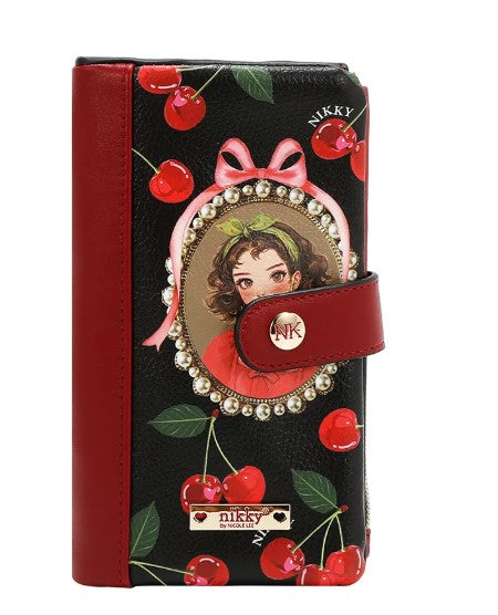 Product image 2 for Портфейл Nikky, 17.5x10x2 cm, Cherry Lips