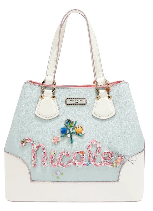 Product image 1 for Чанта Nicole Lee, 31x27.5x13.5 cm, СИН