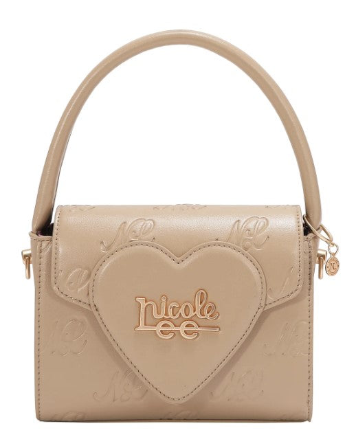 Product image 3 for Чанта Nicole Lee, 18x13.2x6.2 cm, БЕЖОВ