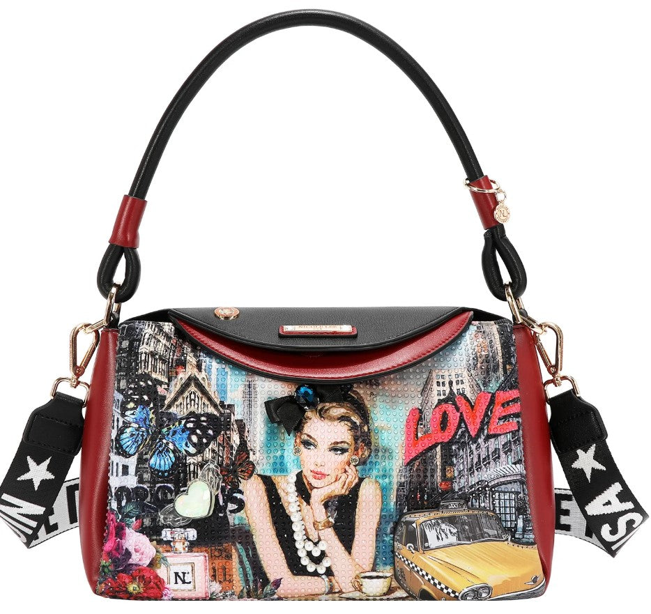 Product image 1 for Чанта Nicole Lee Sabina Imagines, 30x17x12 cm
