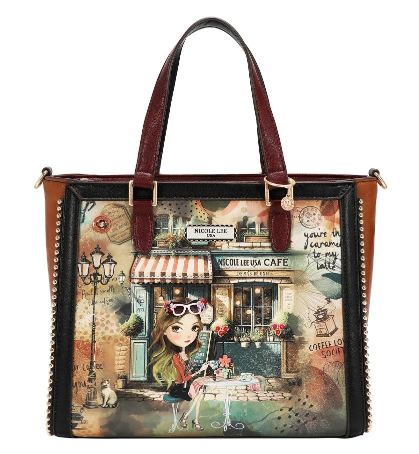 Product image 6 for Чанта Nicole Lee Virtual Friend, 34x24.5x14 cm