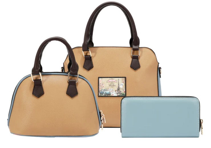 Product image 2 for Комплект Nikky, 2 чанти и портфейл, Chasing Dreams