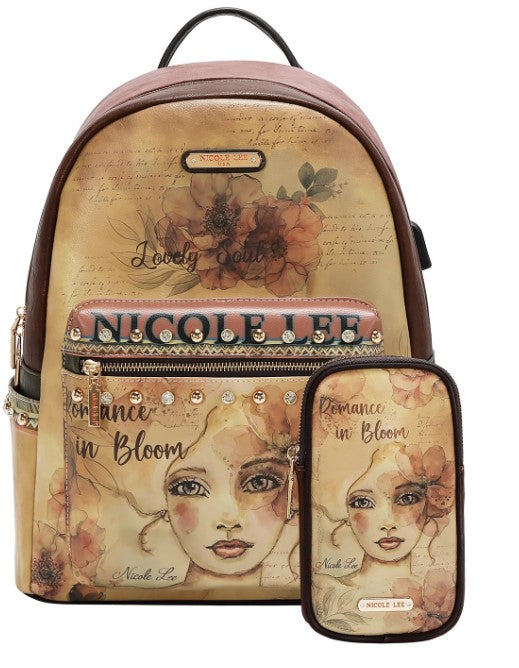 Product image 1 for Раница Nicole Lee, 32x41x15 cm, Reflection of love
