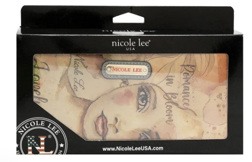 Product image 3 for Портфейл Nicole Lee, 19.6x10.1x2.5 cm, LOVE