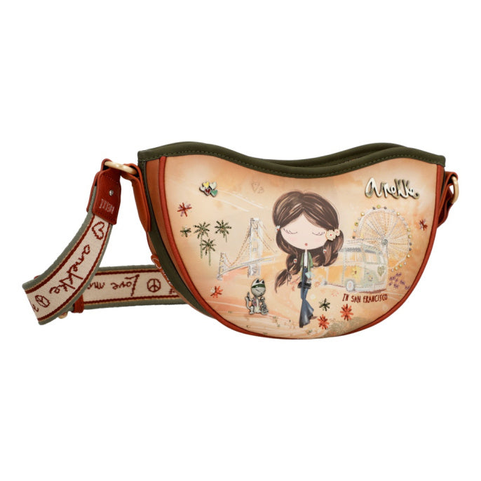 Product image 3 for Чанта Anekke Piece&Love Camel, 25x16x7 cm